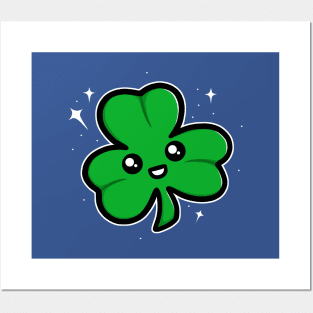 Super Cute Shamrock Posters and Art